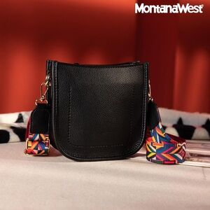 Montana West Crossbody Western Leather Bag